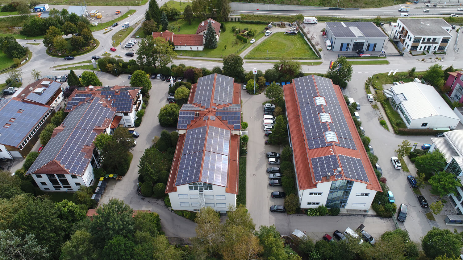 Photovoltaikanlage für Betriebsgebäude